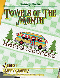 Towels of the Month - August Happy Camper